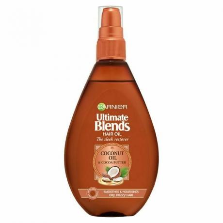 Garnier Ultimate Blends Kokosowy olejek do włosów do włosów puszących się 