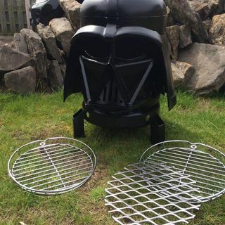 Grill na świeżym powietrzu Darth Vader