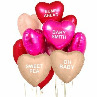 Walentynkowe balony w kształcie serca