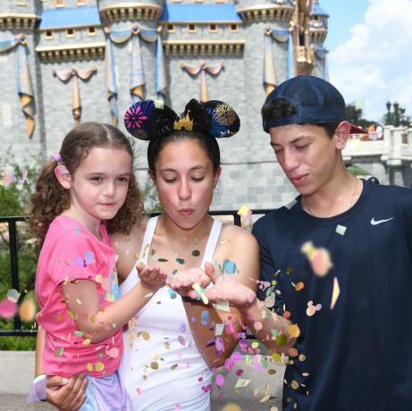Disney Photopass Magic Shot konfetti