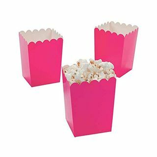 Mini Pudełka na Popcorn Walentynkowy