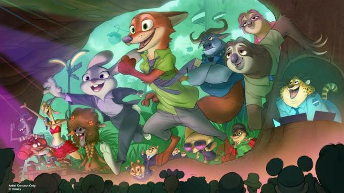 nowy program o zootoptiach w królestwie zwierząt Disneya